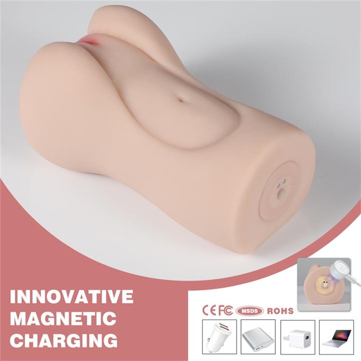 Aggie Vibrating Masturbator - SQ-MA60076V - Teknashop Ltd
