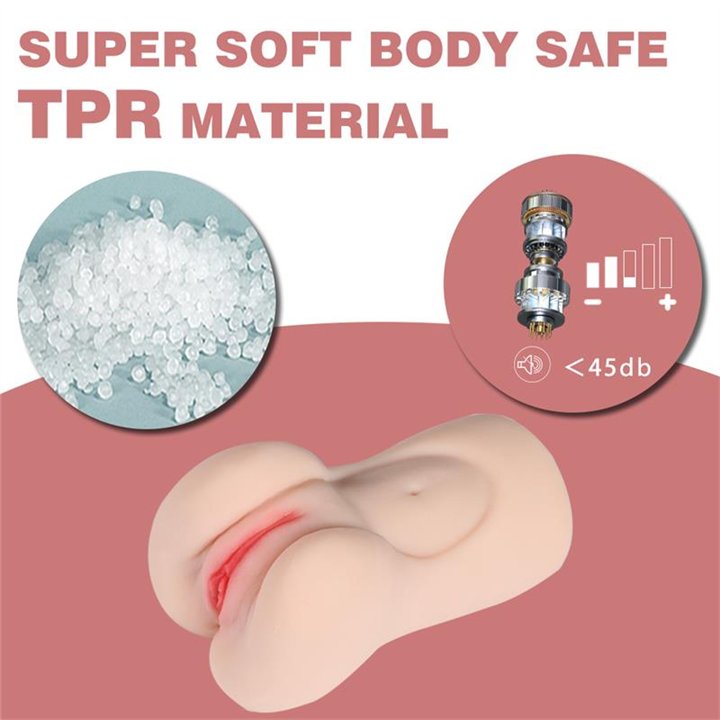 Aggie Vibrating Masturbator - SQ-MA60076V - Teknashop Ltd