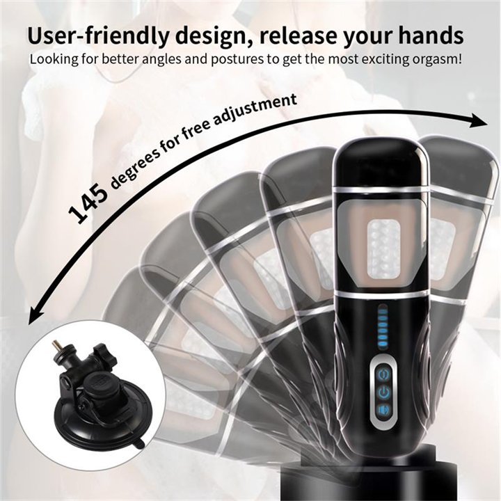 Gia Cup Thrusting and Rotating Masturbator - SQ-MA70036 - Teknashop Ltd
