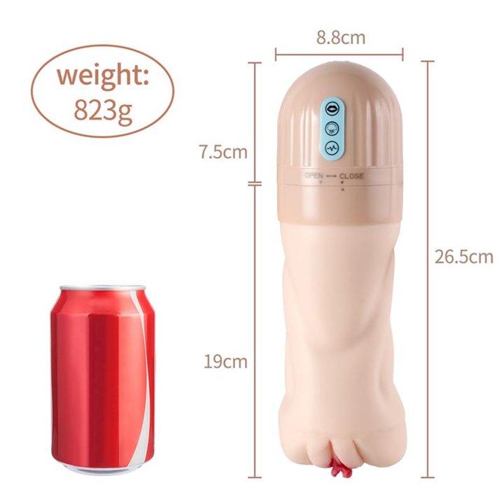Suctroker V2.0 VI Sucking Effect and Vibrating Masturbator - SQ-MA60120 - Teknashop Ltd