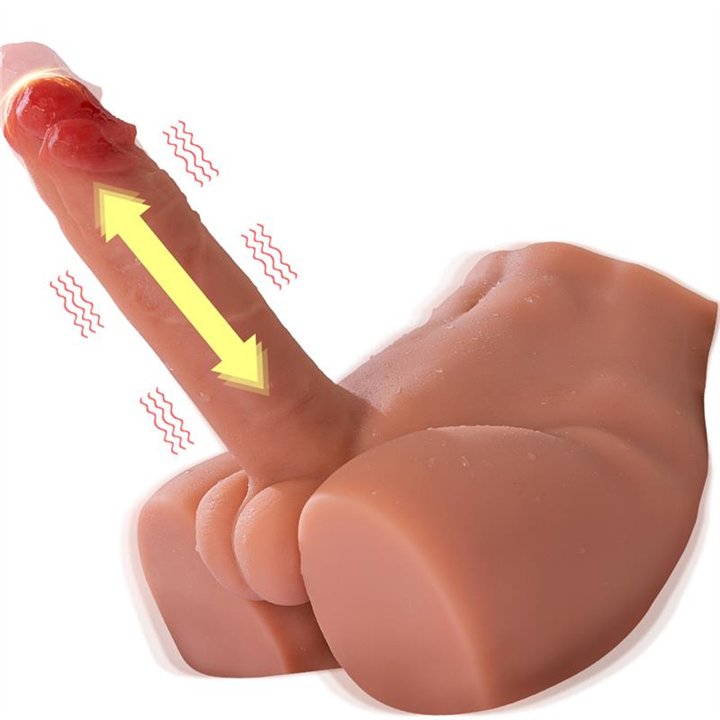 Peel Dildo and Ass with Thrusting and Vibration Masturbator 2.7 KG - SQ-MAR30022V - Teknashop Ltd