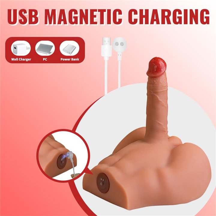 Peel Dildo and Ass with Thrusting and Vibration Masturbator 2.7 KG - SQ-MAR30022V - Teknashop Ltd
