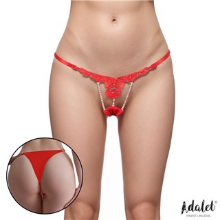 Sophie Lace Thong with Breads - A-774 - Teknashop Ltd