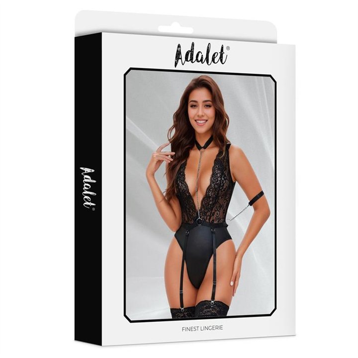 Ruby Bodysuit with Garter - A-592 - Teknashop Ltd