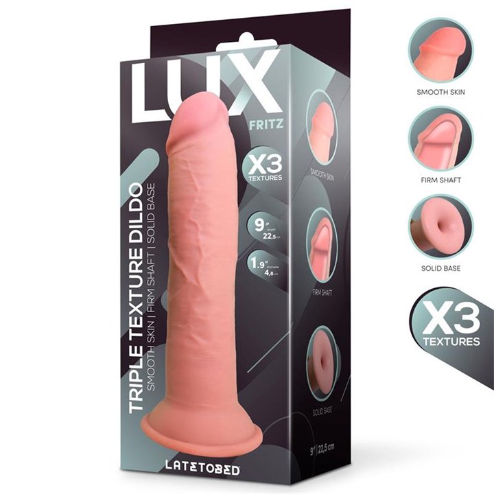 Fritz Triple Density Dildo 9 - LX-559 - Teknashop Ltd
