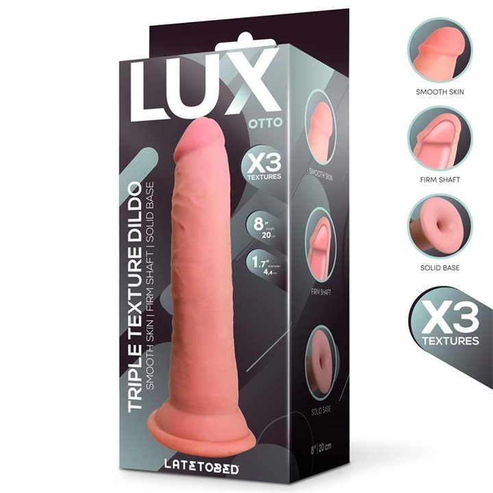 Otto Triple Density Dildo 8 - LX-558 - Teknashop Ltd