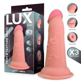 Karl Triple Density Dildo 6 - LX-556 - Teknashop Ltd