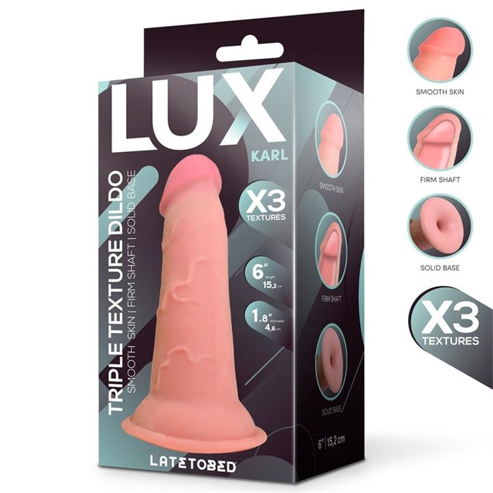 Karl Triple Density Dildo 6 - LX-556 - Teknashop Ltd