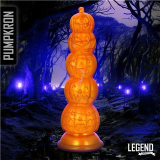 Pumpkron Pumpkin-shaped Liquid Silicone Dildo 19,7 cm - LEG-020 - Teknashop Ltd