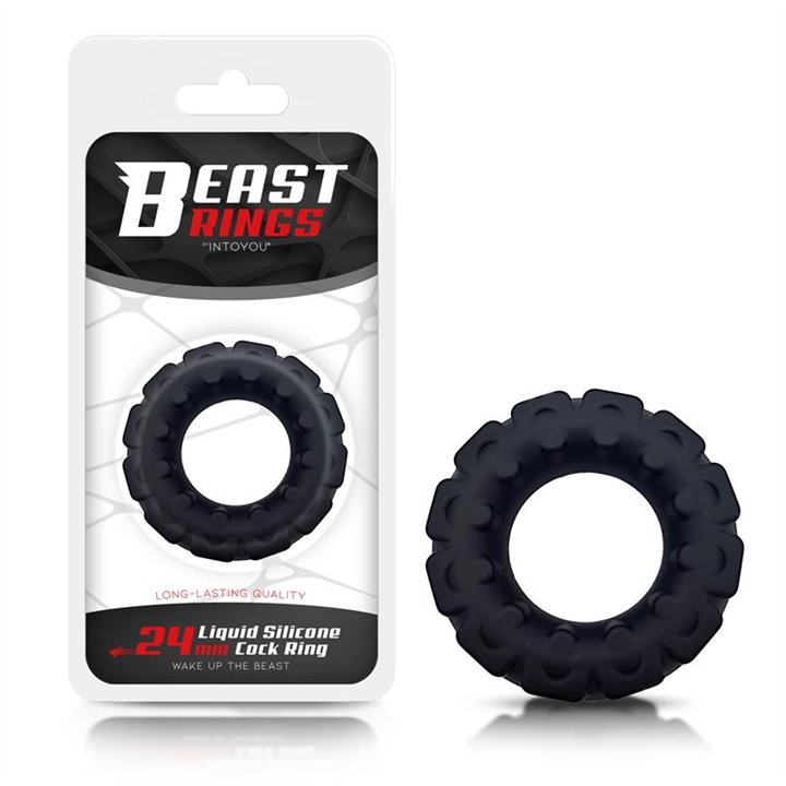 Liquid Silicone Cock Ring 2.4 cm - BR-758 - Teknashop Ltd