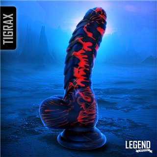Tigrax Liquid Silicone Realistic Dildo 17,5 cm - LEG-014 - Teknashop Ltd