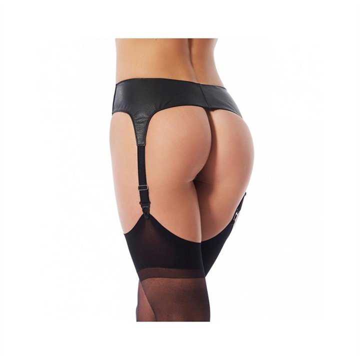 Leather Suspenderbelt Adjustable - R7196.2 - Teknashop Ltd