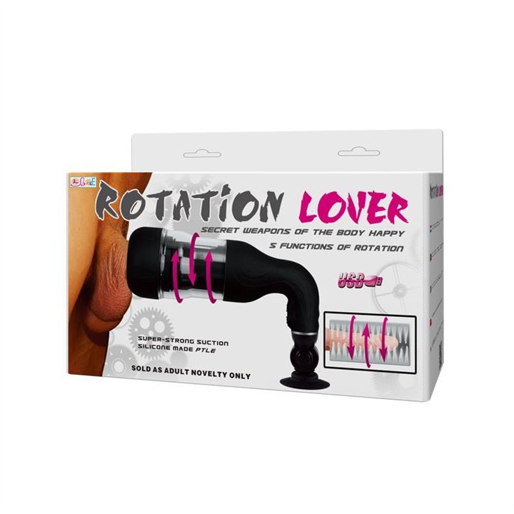Baile Masturbador Rotation Lover Negro - BM-00900T35 - Teknashop Ltd