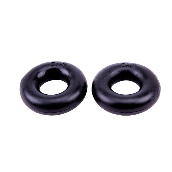 Donut Rings Over Sized Black - CN-370300989 - Teknashop Ltd