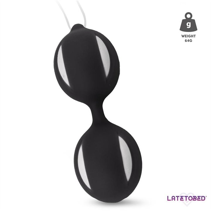 Misha Double Kegel Balls with Internal Weight - LT-483 - Teknashop Ltd