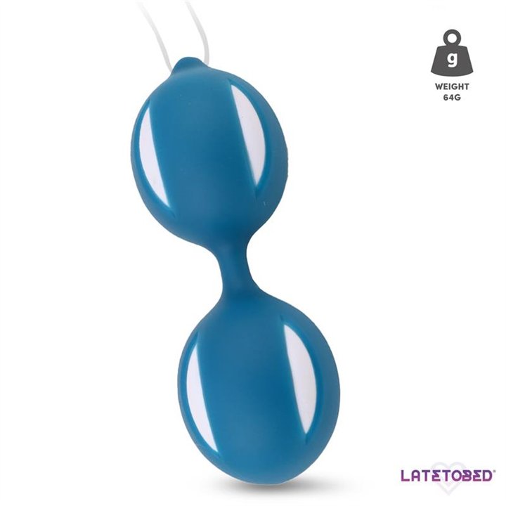 Misha Double Kegel Balls with Internal Weight - LT-482 - Teknashop Ltd