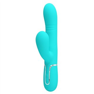 Mariana Vibrator 4 in 1 Silicone Turquoise - BW-500034-1 - Teknashop Ltd
