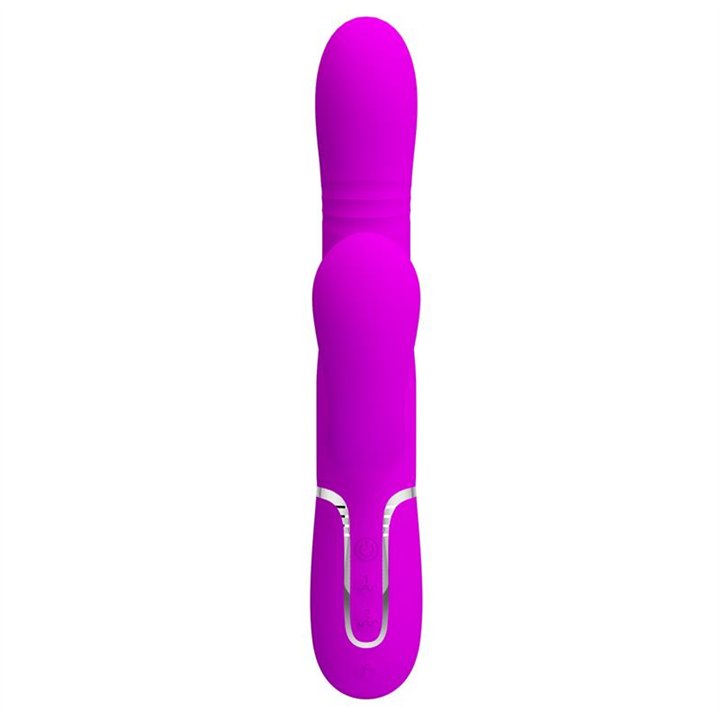 Mariana Vibrator 4 in 1 Silicone Fuchsia - BW-500034 - Teknashop Ltd