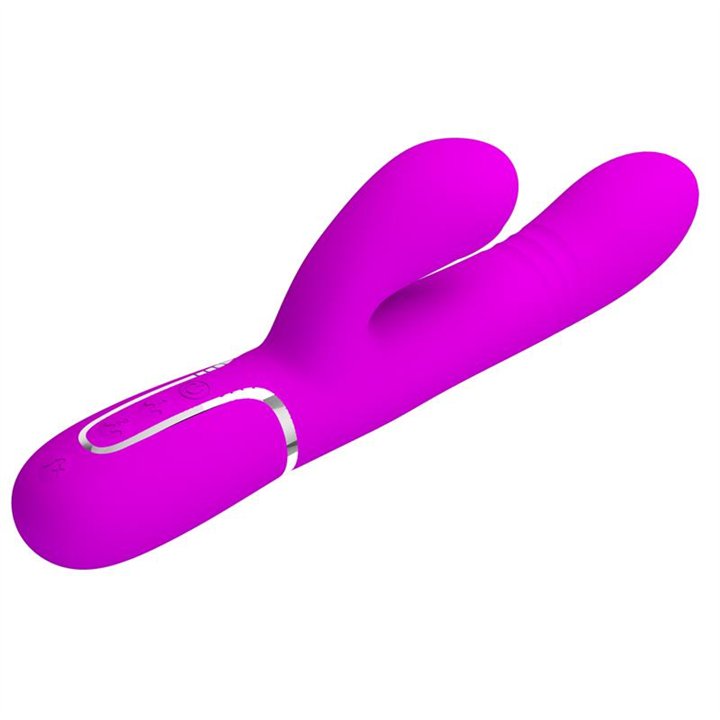 Mariana Vibrator 4 in 1 Silicone Fuchsia - BW-500034 - Teknashop Ltd