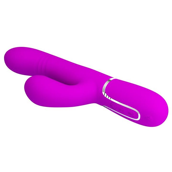 Mariana Vibrator 4 in 1 Silicone Fuchsia - BW-500034 - Teknashop Ltd
