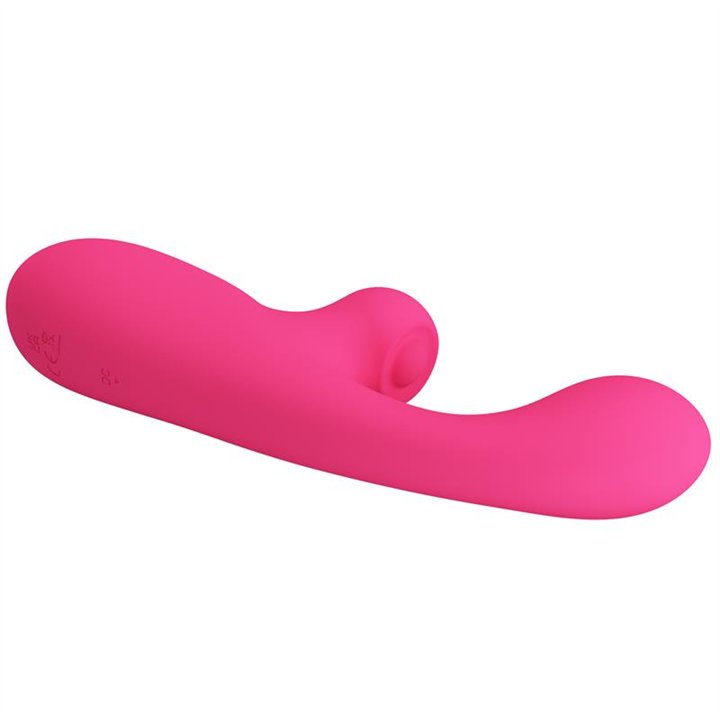 Skylar Bunny Vibrator and Thumping  Pink - BW-500039LED-1 - Teknashop Ltd