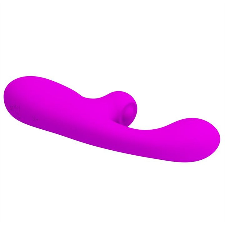 Skylar Bunny Vibrator and Thumping  Fuchsia - BW-500039LED - Teknashop Ltd