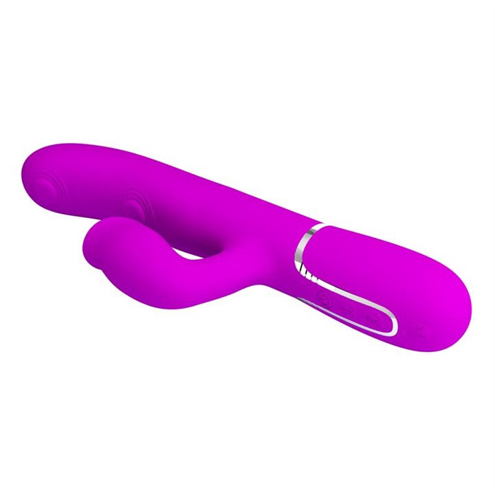 Gigi Vibrator Licking and Thumping Fuchsia - BW-500035 - Teknashop Ltd