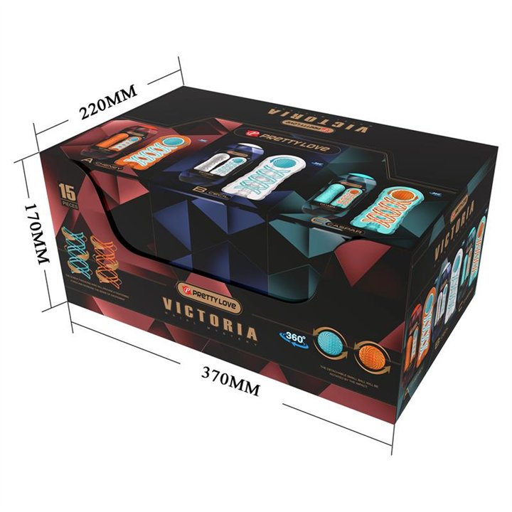 15 Masturbator Set 3 Styles - BM-009229T6H - Teknashop Ltd