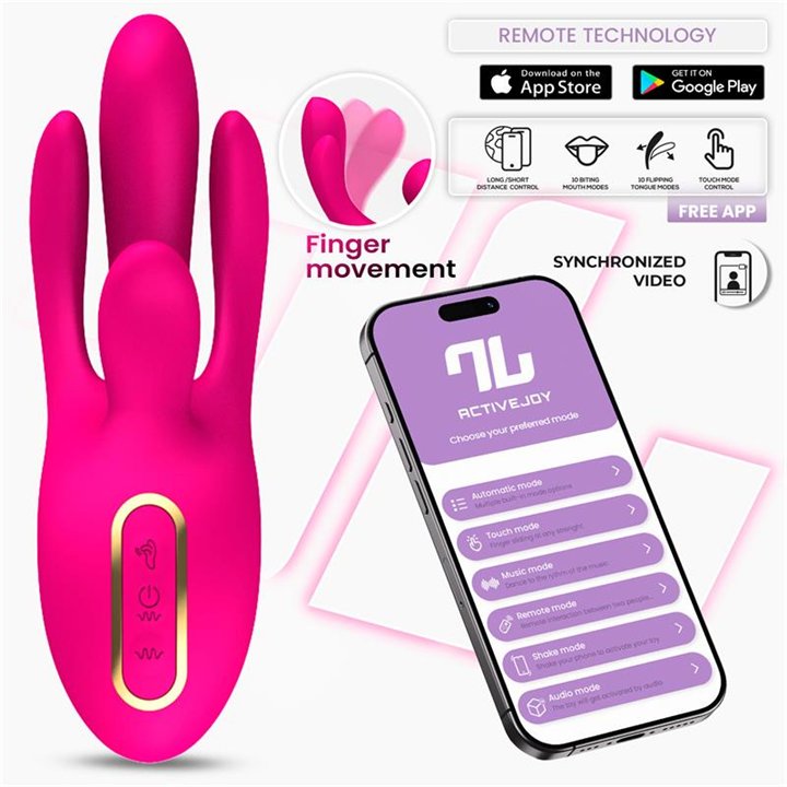 Derek Vibe with Finger Function 3 Motors and App - IN-511 - Teknashop Ltd