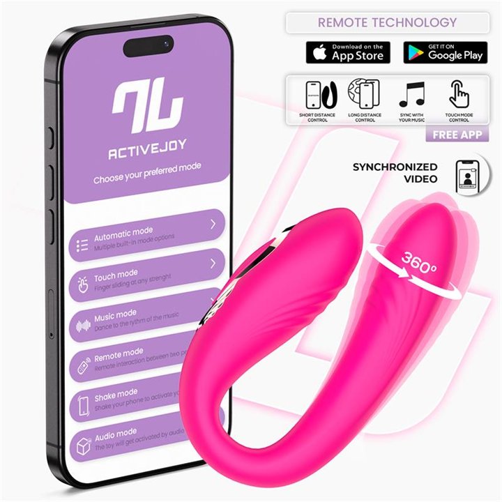 Couty Couples Toy 360º Oscilation with APP - IN-546 - Teknashop Ltd