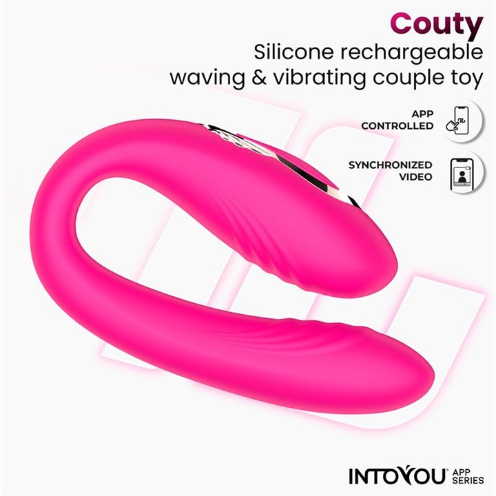 Couty Couples Toy 360º Oscilation with APP - IN-546 - Teknashop Ltd