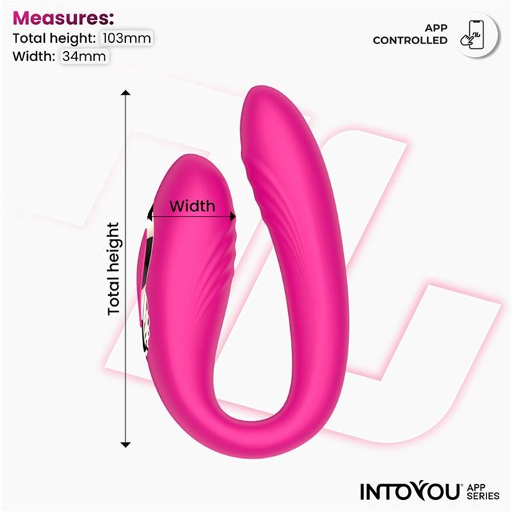 Couty Couples Toy 360º Oscilation with APP - IN-546 - Teknashop Ltd