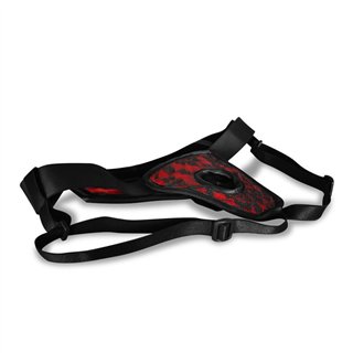 Strap On de Luxe red Without Back S - XL - 17920 - Teknashop Ltd
