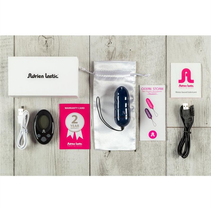 Vibrating Egg Ocean Storm + Control LRS - AL-40581 - Teknashop Ltd