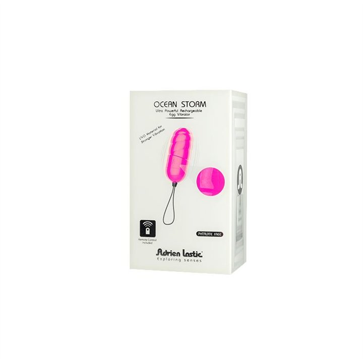 Vibrating Egg Ocean Storm + Control LRS - AL-40581 - Teknashop Ltd