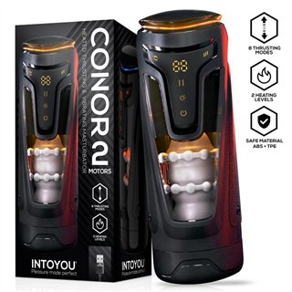 Conor Male Masturbator with Thrusting, Vibration and Heat Function - U-256 - Teknashop Ltd