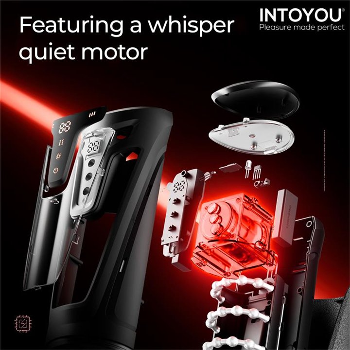 Conor Male Masturbator with Thrusting, Vibration and Heat Function - U-256 - Teknashop Ltd