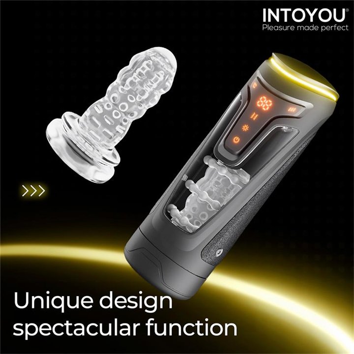 Conor Male Masturbator with Thrusting, Vibration and Heat Function - U-256 - Teknashop Ltd