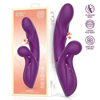Garlet Vibe with Pulsation Ball 3 Motors - ER00236 - Teknashop Ltd