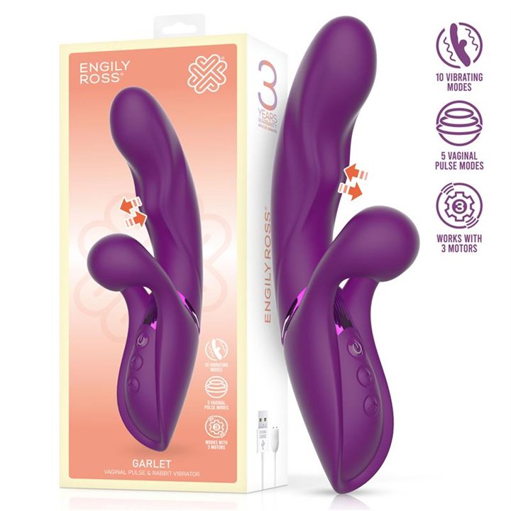 Garlet Vibe with Pulsation Ball 3 Motors - ER00236 - Teknashop Ltd