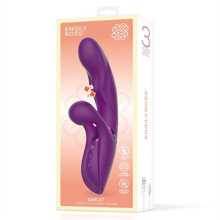 Garlet Vibe with Pulsation Ball 3 Motors - ER00236 - Teknashop Ltd