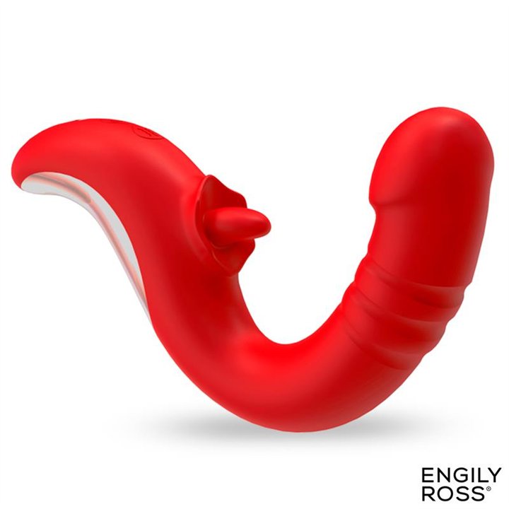 Drako Vibe with Thrusting and Licking Tongue 360º - ER00253 - Teknashop Ltd