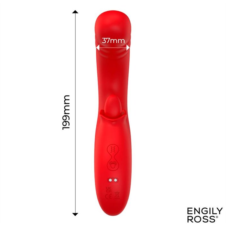 Drako Vibe with Thrusting and Licking Tongue 360º - ER00253 - Teknashop Ltd