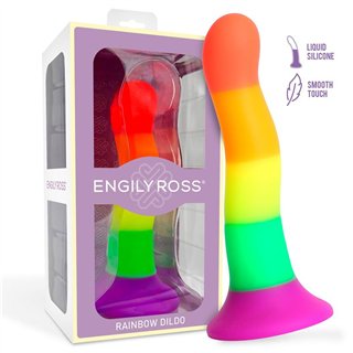 Dildo Rainbow Color LGBT 18 cm - ER00226 - Teknashop Ltd