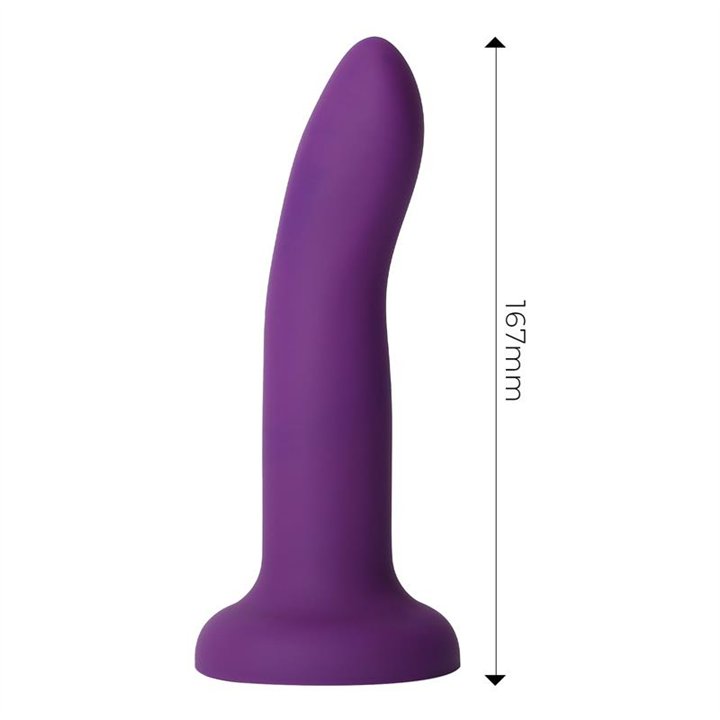 Color-Changing Dildo Purple to Pink Size M 17 cm - ER00224 - Teknashop Ltd