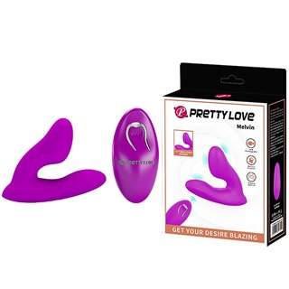 Melvin Vibrating But Plug with Remote - BI-040157W - Teknashop Ltd