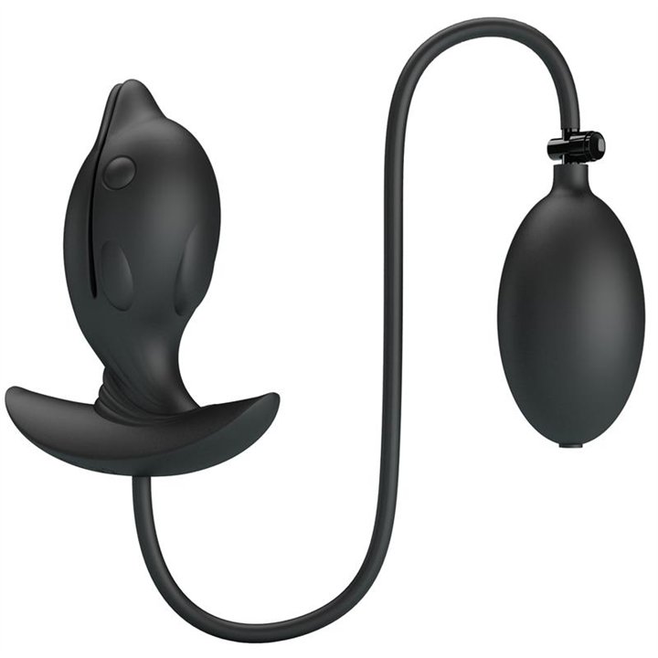 Hanson Inflatable Butt Plug with Vibration - BI-040161Q - Teknashop Ltd