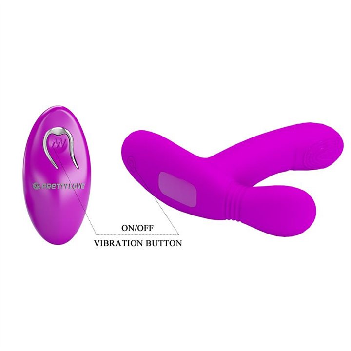 Geri Licking and Vibrating Massage with Remote - BI-300002W - Teknashop Ltd