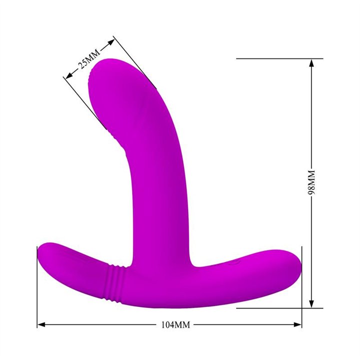 Geri Licking and Vibrating Massage with Remote - BI-300002W - Teknashop Ltd