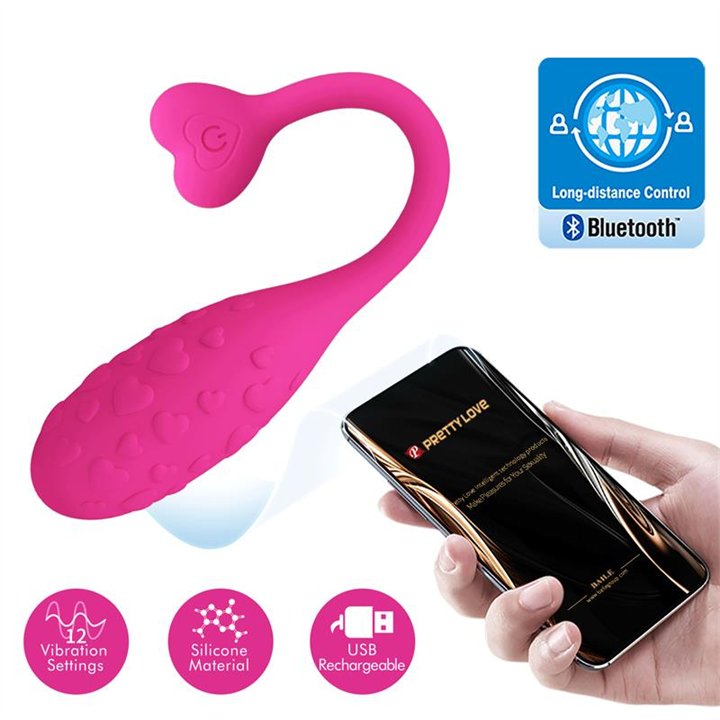 Fisherman Vibrating Egg with App - BI-300016HP - Teknashop Ltd